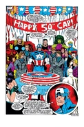 Steven Rogers (Earth-616) from Captain America Vol 1 383.jpg (523 KB) Captain America's 50th Birthday