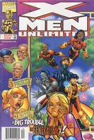 X-Men Unlimited #20 "Where the Wild Things Were" Release date: July 29, 1998 Cover date: September, 1998