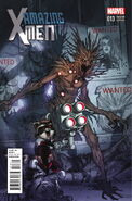 Incríveis X-Men (Vol. 2) #13 Rocket Raccoon & Groot Variante Sem Texto