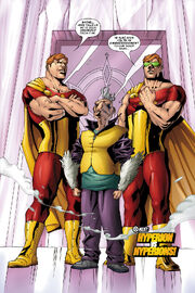 Barnell Bohusk (Earth-616), Mark Milton (Earth-5764) and Mark Milton (Earth-712) from Exiles Vol 1 64 0001