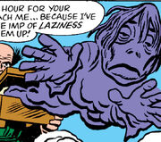Imp of Laziness (Earth-616) from Strange Tales Vol 1 109 001.jpg