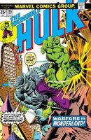 Incredible Hulk #195 "Warfare in Wonderland!" Release date: October 21, 1975 Cover date: January, 1976