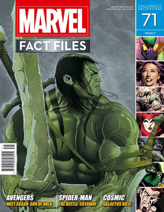 Marvel Fact Files Vol 1 71 | Marvel Database | Fandom