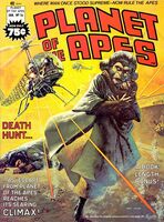 Planet of the Apes #16 "Escape from the Planet of the Apes (Part 5 of 6) - When the Calliope Cries Death" Release date: November 4, 1975 Cover date: January, 1976