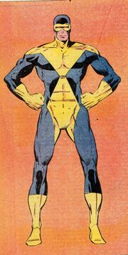 Scott Summers (Earth-616) X-Factor aborted concept from Official Handbook of the Marvel Universe Vol 2 3