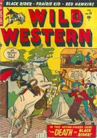 Wild Western #14 "The Day Black Rider Died!" Release date: October 21, 1950 Cover date: February, 1951