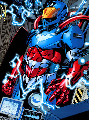 American Son Armor from Amazing Spider-Man Vol 1 597 0001