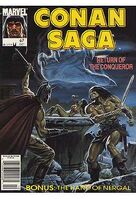 Conan Saga #67 Release date: August 25, 1992 Cover date: October, 1992