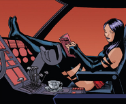Relaxing in the Blackbird From X-Men (Vol. 3) #35