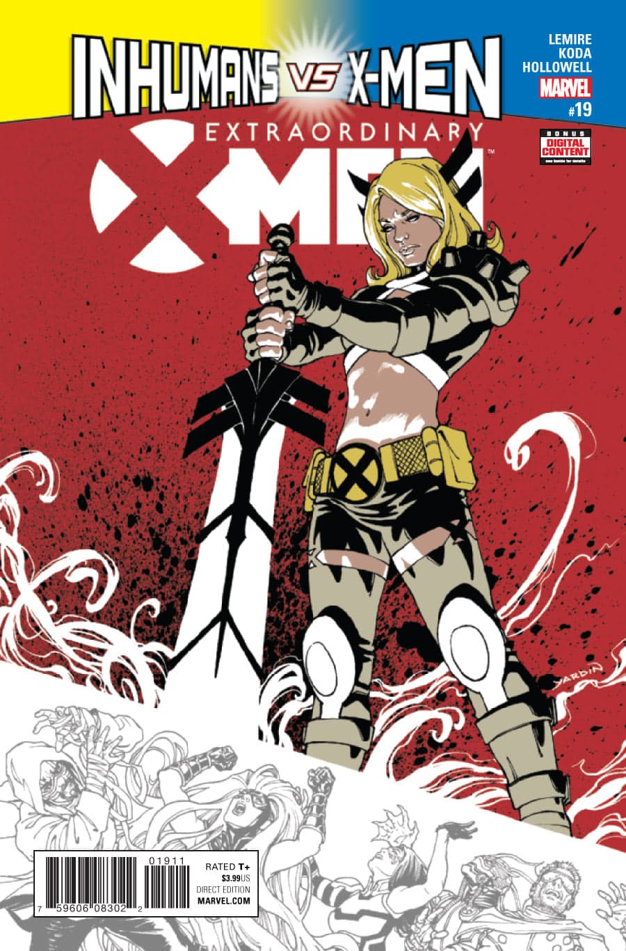 2015 #5 VF/NM 2nd Printing Extraordinary X-men 