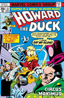 Howard the Duck #27 "Circus Maximus" Release date: July 4, 1978 Cover date: September, 1978