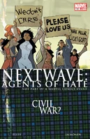 Nextwave Vol 1 11.jpg (272 KB) Nextwave #11 Release date: December 27, 2006 Cover date: February, 2007