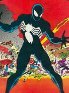 Spider-Man possessed by Venom From Marvel Super Heroes Secret Wars #8