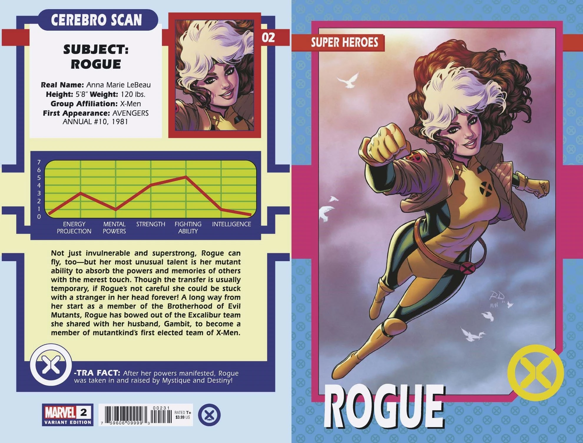 Heft (New Line-Up Trading Card Wraparound Variant)