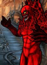 Edward Brock (Symbiote-Spawn) (Earth-41940) and Toxin III (Symbiote) (Earth-41940) from Spider-Man Unlimited (video game) 004
