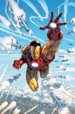 Invincible Iron Man Vol 2 14 Silvestri Variant Textless
