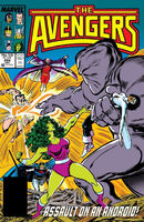 Avengers #286 "The Fix Is On!" Release date: September 8, 1987 Cover date: December, 1987