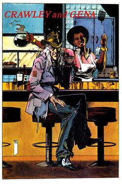 Bertrand Crawley (Earth-616) and Gena Landers from Moon Knight Special Edition Vol 1 1 001