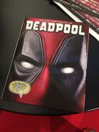 DEADPOOL blue-ray disk