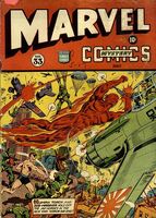 Marvel Mystery Comics #33 "The Dynamite Saboteurs!" Release date: May 8, 1942 Cover date: July, 1942