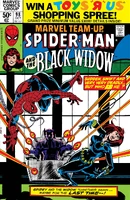 Marvel Team-Up Vol 1 98.jpg (886 KB) Marvel Team-Up #98 "The Fatal Attraction of the Black Widow" Release date: July 22, 1980 Cover date: October, 1980
