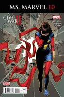 Ms. Marvel (Vol. 4) #10 Release date: August 31, 2016 Cover date: October, 2016