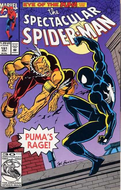 THE SPECTACULAR SPIDERMAN # 188 DC COMICS 1992 