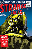 Strange Tales #50 "The End of the Line" Release date: June 4, 1956 Cover date: September, 1956