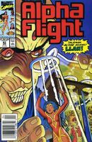 Alpha Flight #83 "Talisman (The Second)" Release date: February 13, 1990 Cover date: April, 1990