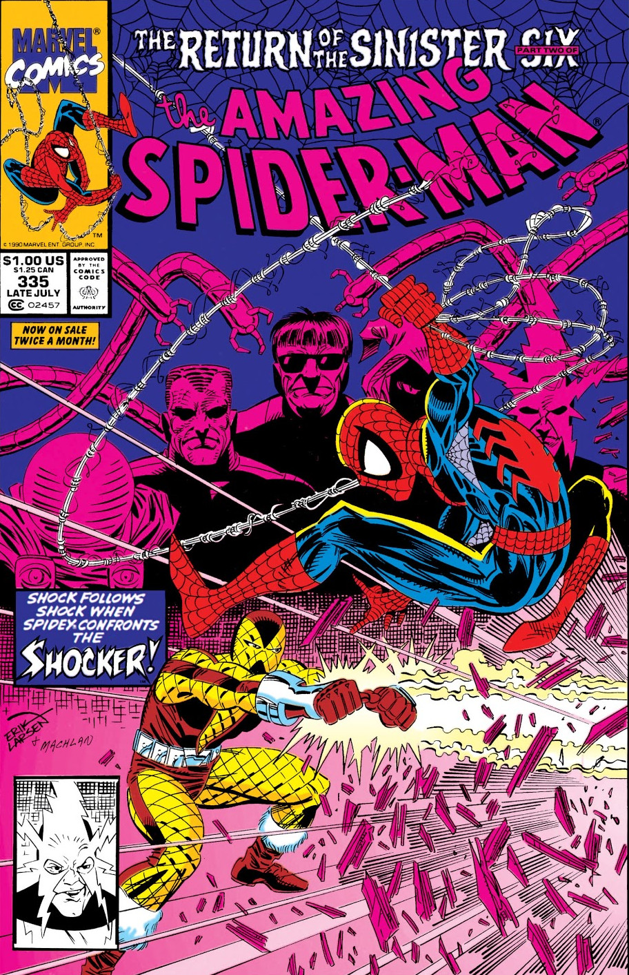 Amazing Spider Man Vol 1 335 Marvel Database Fandom