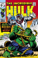 Incredible Hulk #119 "At the Mercy of -- Maximus the Mad!" Release date: June 10, 1969 Cover date: September, 1969