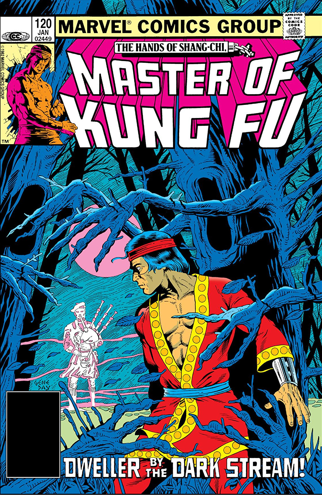 Gene Day USA, 1983 Master of Kung-Fu # 120 