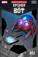 Spider-Bot Infinity Comic #12 "Small Bot, Big Dreams" Release date: March 9, 2022 Cover date: March, 2022