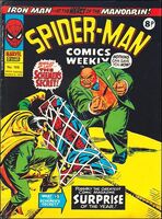 Spider-Man Comics Weekly #108 Cover date: March, 1975