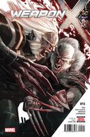 Weapon X (Vol. 3) #15 "Happy Birthday, Old Man Logan: Part One - Blow up the Candles" Release date: March 14, 2018 Cover date: May, 2018