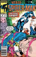 Web of Spider-Man #34 "Fourth and Eternity" Release date: September 1, 1987 Cover date: January, 1988