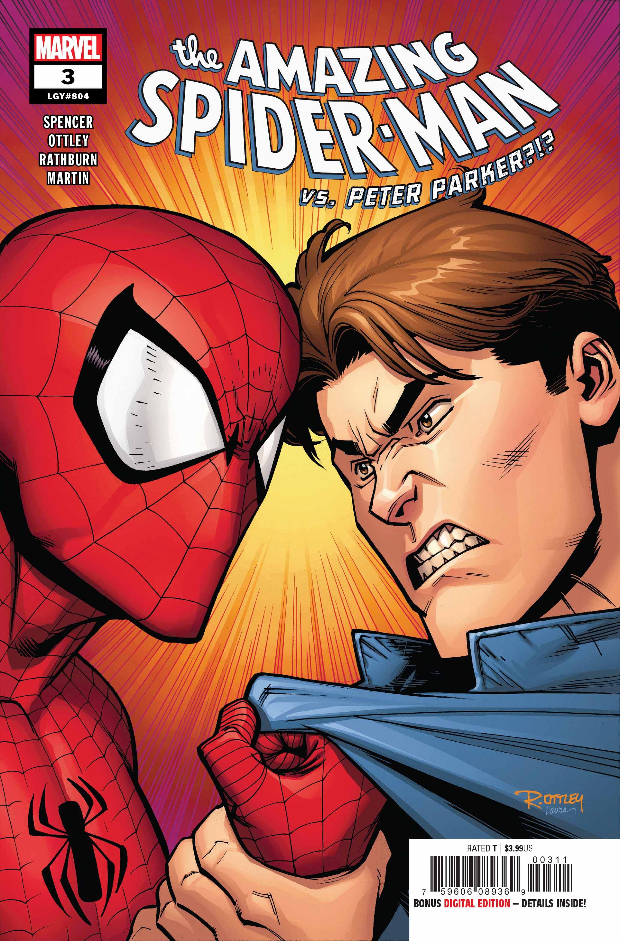 The Amazing Spider-Man (2018) #1, Comic Issues