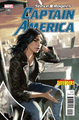 Captain America Steve Rogers Vol 1 6 Defenders Variant