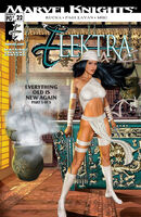 Elektra (Vol. 3) #22 "Everything Old Is New Again Part 5" Release date: April 23, 2003 Cover date: June, 2003