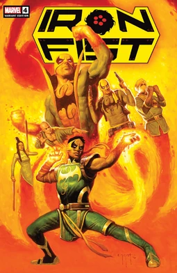 Iron Fist Vol 6 4 Gist Variant