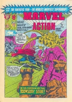 Marvel Action (UK) #8 "Earth 33⅓" Release date: May 20, 1981 Cover date: May, 1981