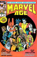 Marvel Age #7 "Marvel Coming Attractions" Release date: July 12, 1983 Cover date: October, 1983