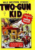 Two-Gun Kid #9 "The Ghost of Roaring Valley" Release date: June 6, 1949 Cover date: August, 1949