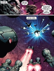 The Council luring out the main Builder forces at Hala