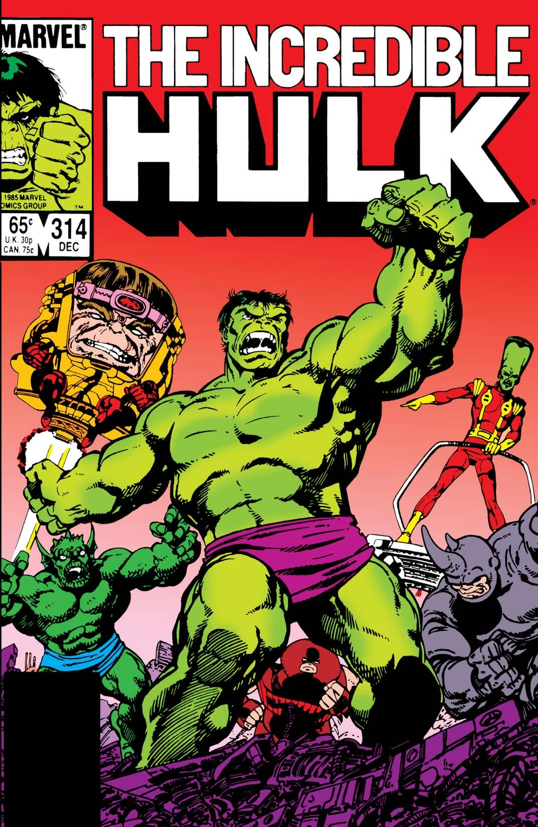 Incredible Hulk Vol 1 314 Marvel Database Fandom