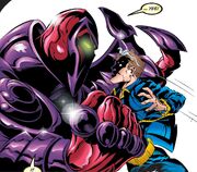 Onslaught (Earth-616) and Nathaniel Grey (Earth-295) from X-Man Vol 1 19 001