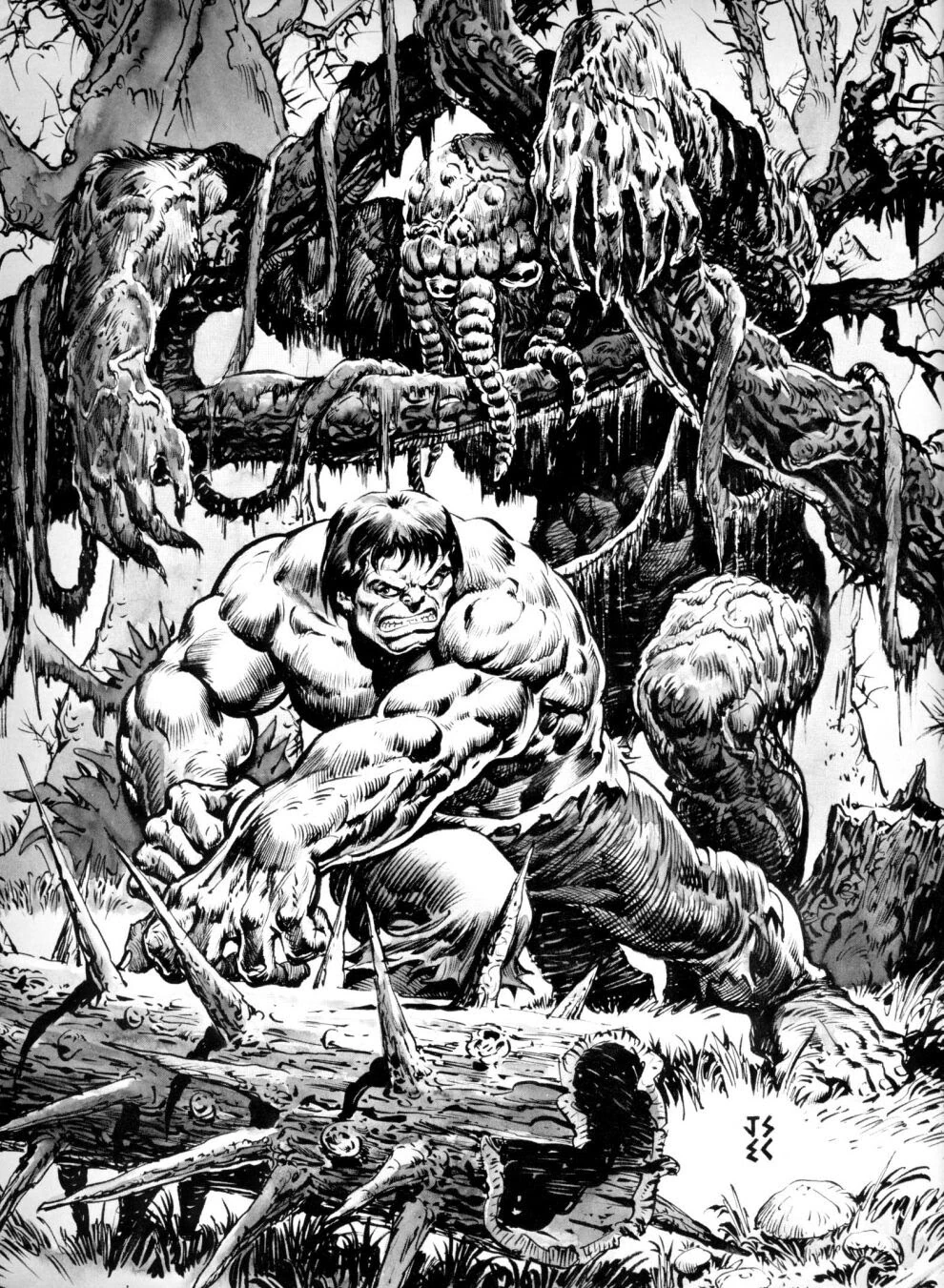Heft (Hulk Man-Thing Pinup Variant)