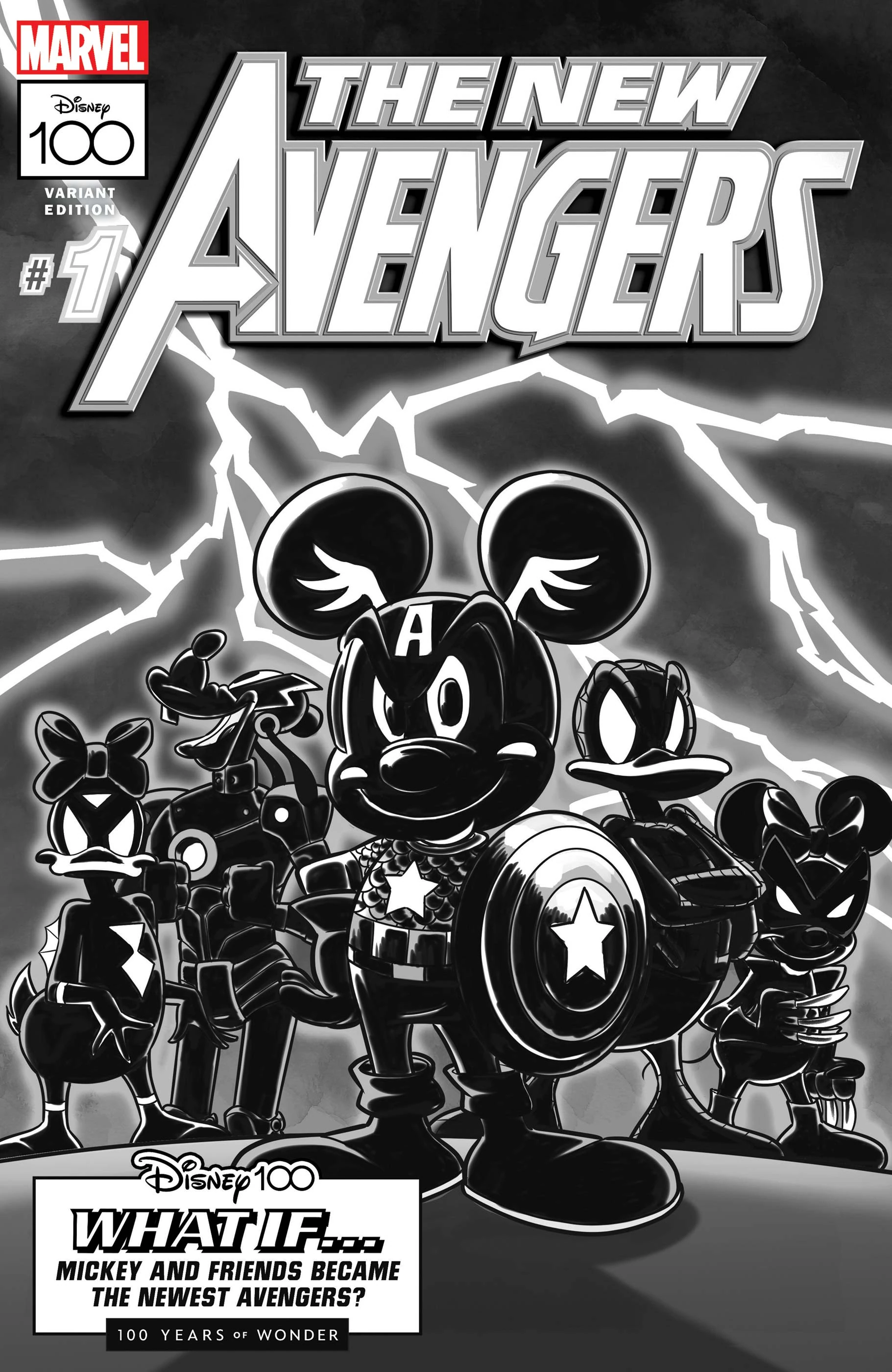 Heft (Disney100 Black and White Variant)