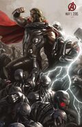 Avengers Age of Ultron concept art poster 007