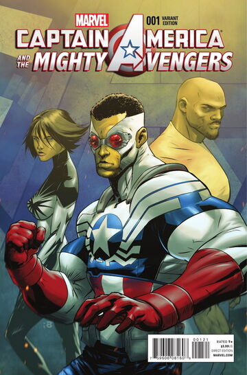 NM Marvel, 2015 Captain America & Mighty Avengers #1 Farinas Variant